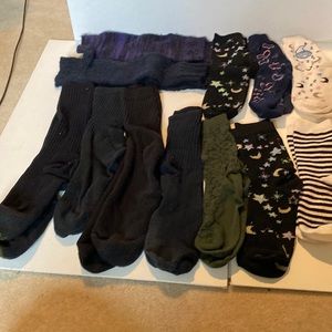 Bundle of Socks and Arm/Leg Warmers for the family